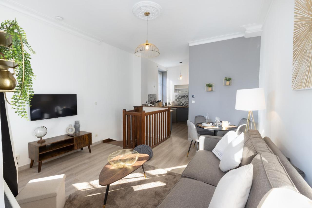 N1 Des Etudes Cosy Duplex Netflix Balcon Conciergeriedamecarcas Apartamento Carcassonne Exterior foto