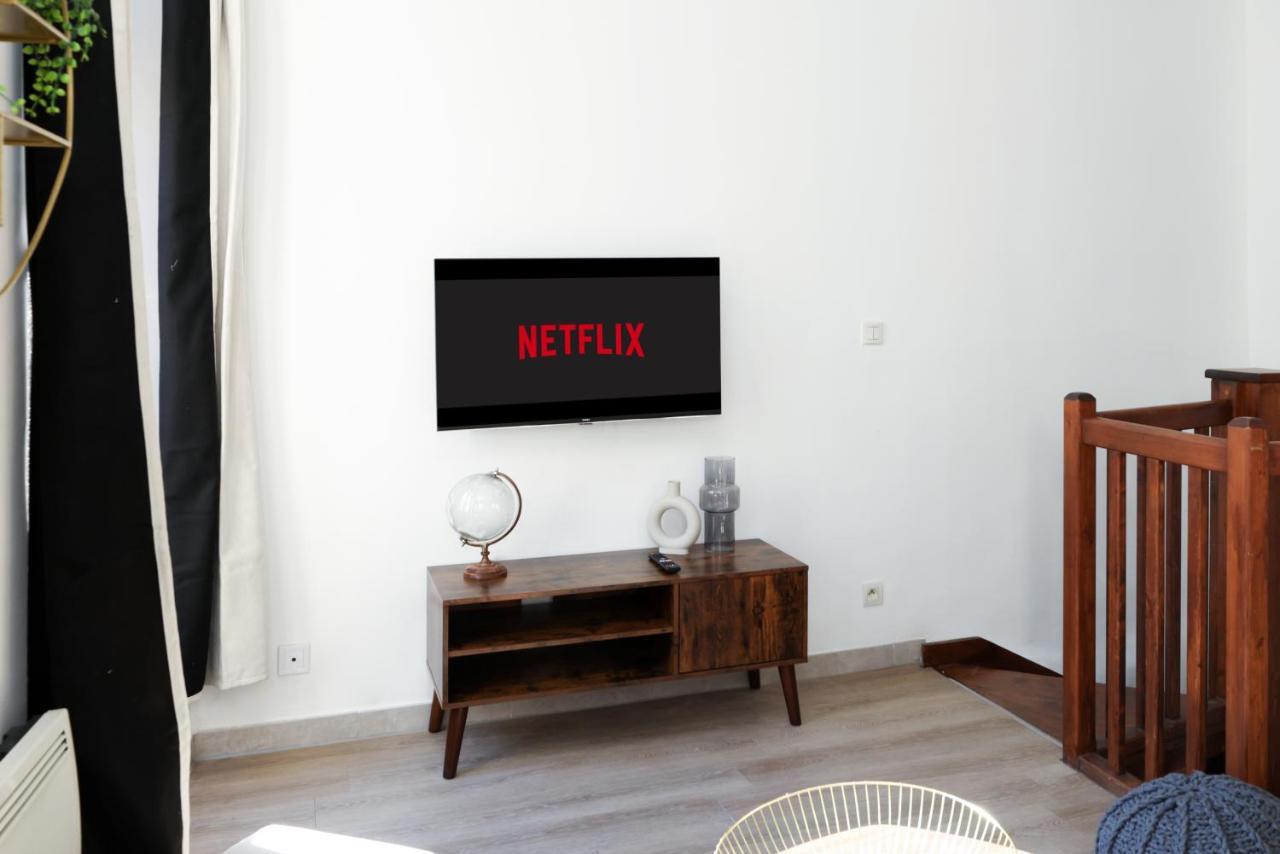N1 Des Etudes Cosy Duplex Netflix Balcon Conciergeriedamecarcas Apartamento Carcassonne Exterior foto